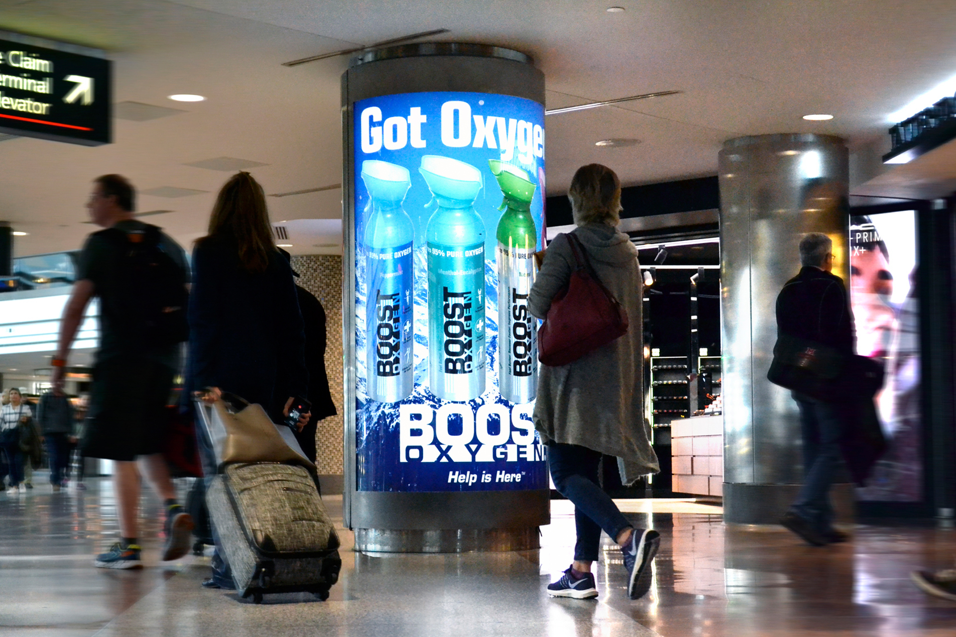 Boost, Illuminated Column – DEN