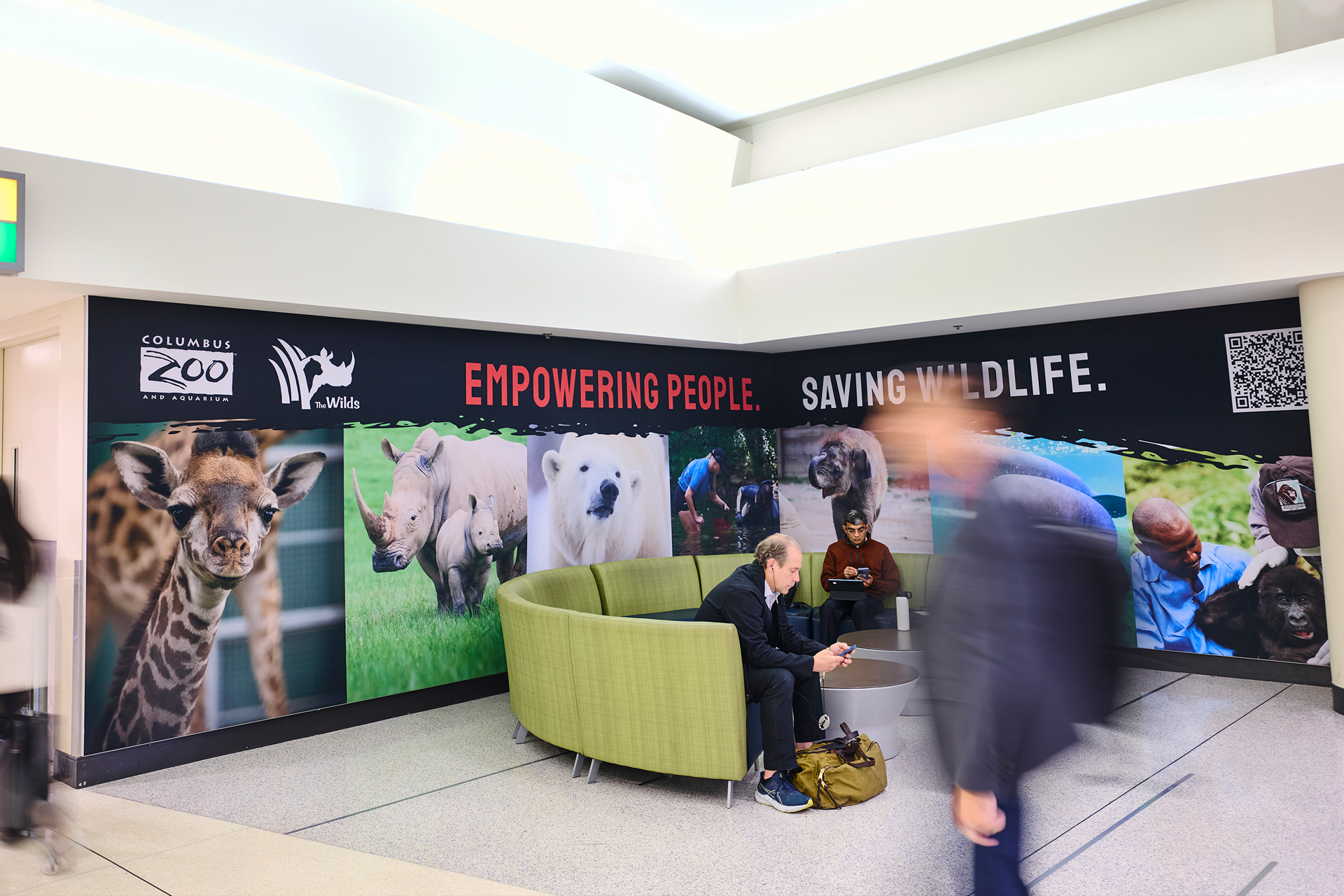 Columbus Zoo, Tension Fabric Display – CMH