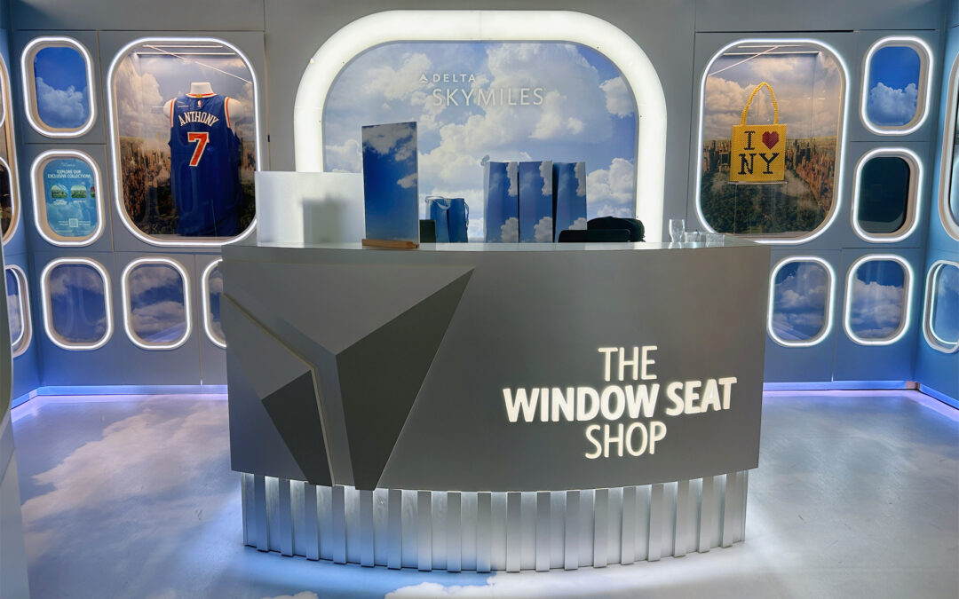 Delta Sky Miles. Experiential Exhibit – JFK