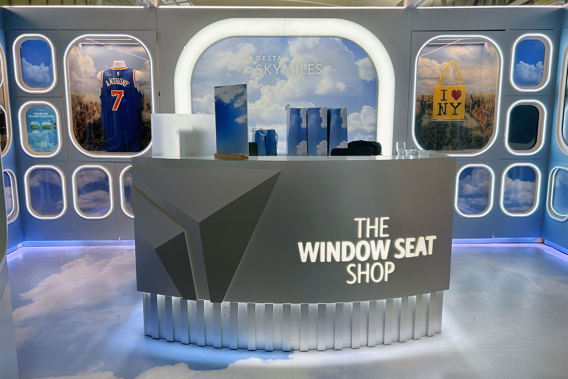 Delta Sky Miles. Experiential Exhibit – JFK