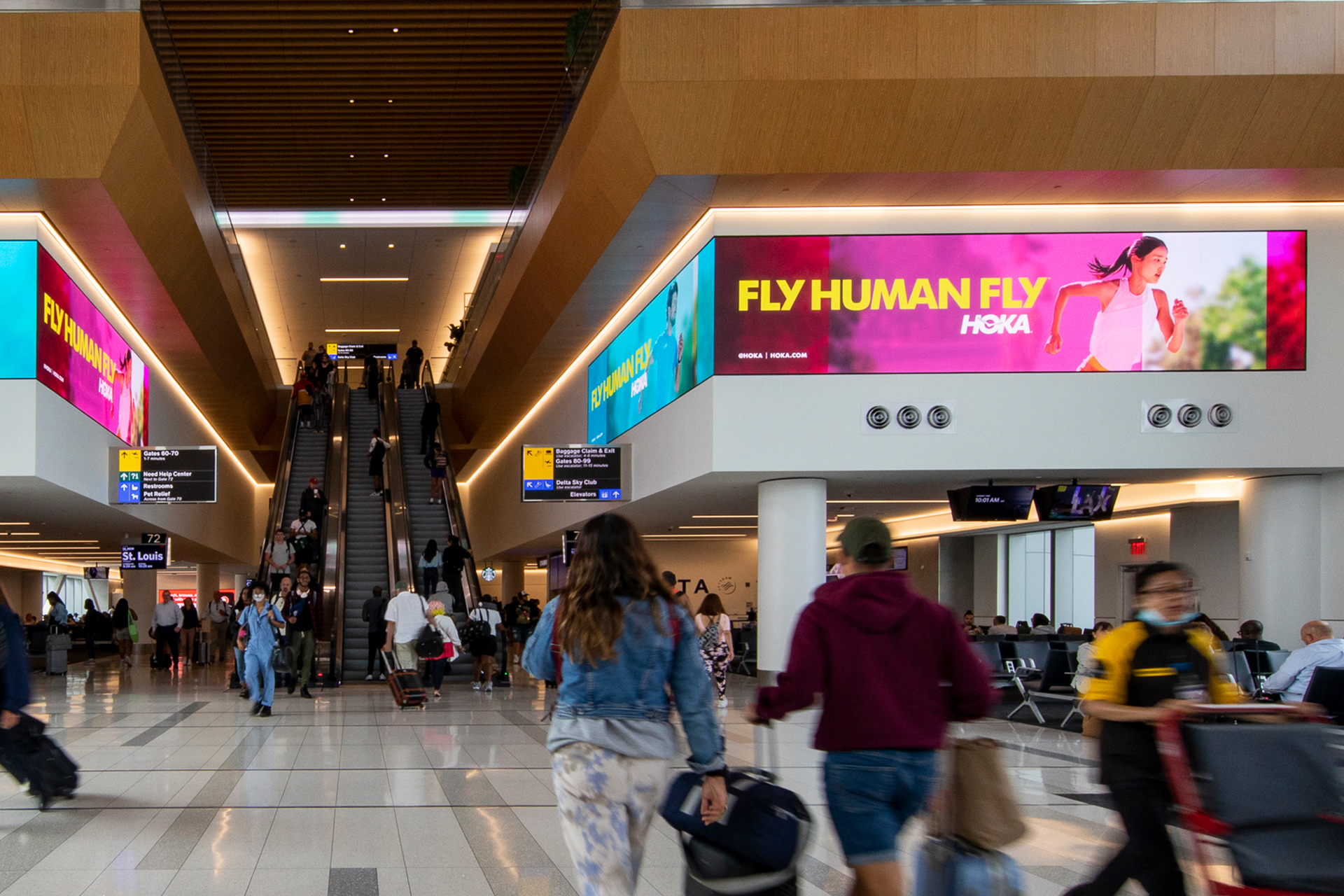 Fly Human Fly, Iconic Digital – LGA