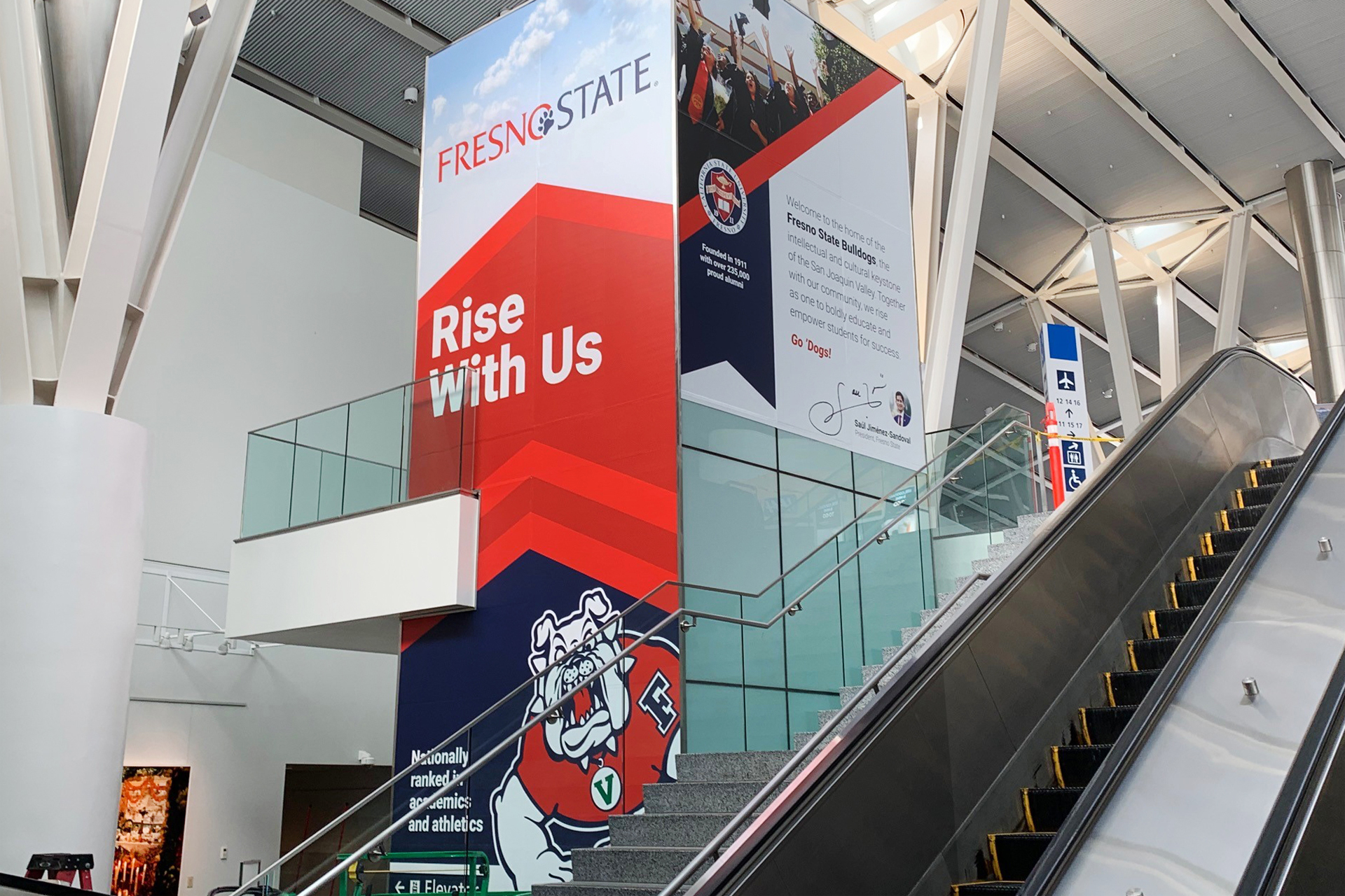 Fresno State, Elevator Wrap – FAT