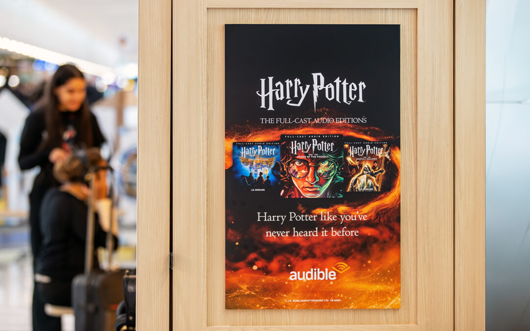Audible: Harry Potter Activation – Newark (EWR)