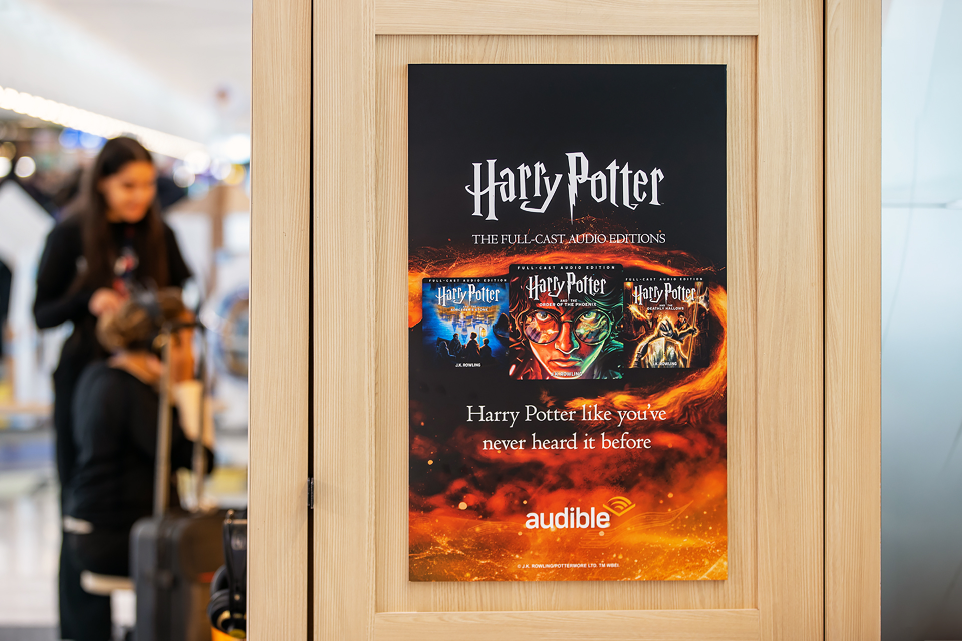 Audible: Harry Potter Activation – Newark (EWR)