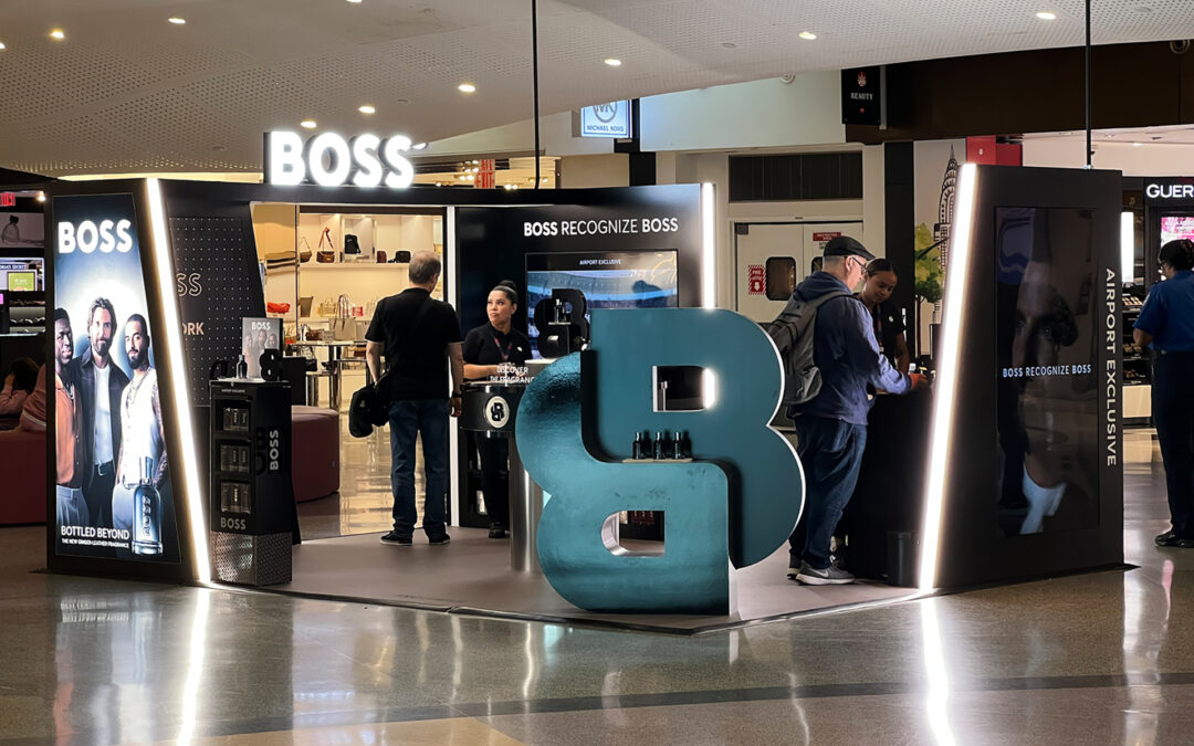 Hugo Boss Customer Experience Exhibit – New York (JFK)