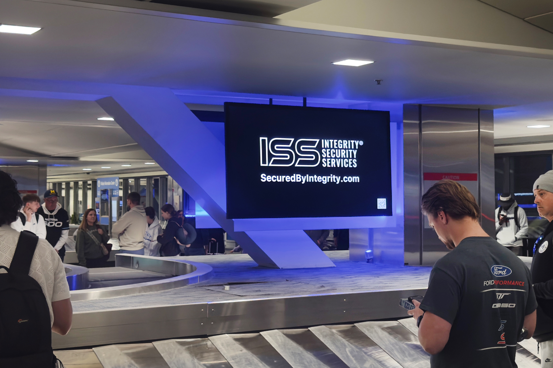 ISS, Arrivals Digital Network – DTW