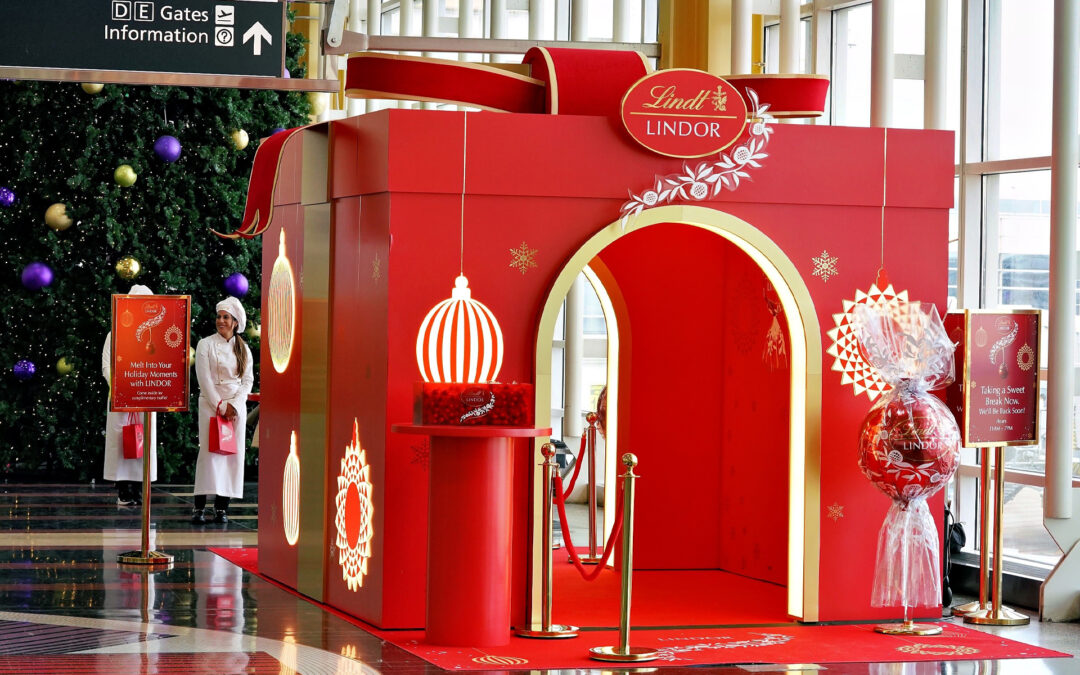 Lindt Chocolate Sampling Passenger Experience – Washington (DCA)