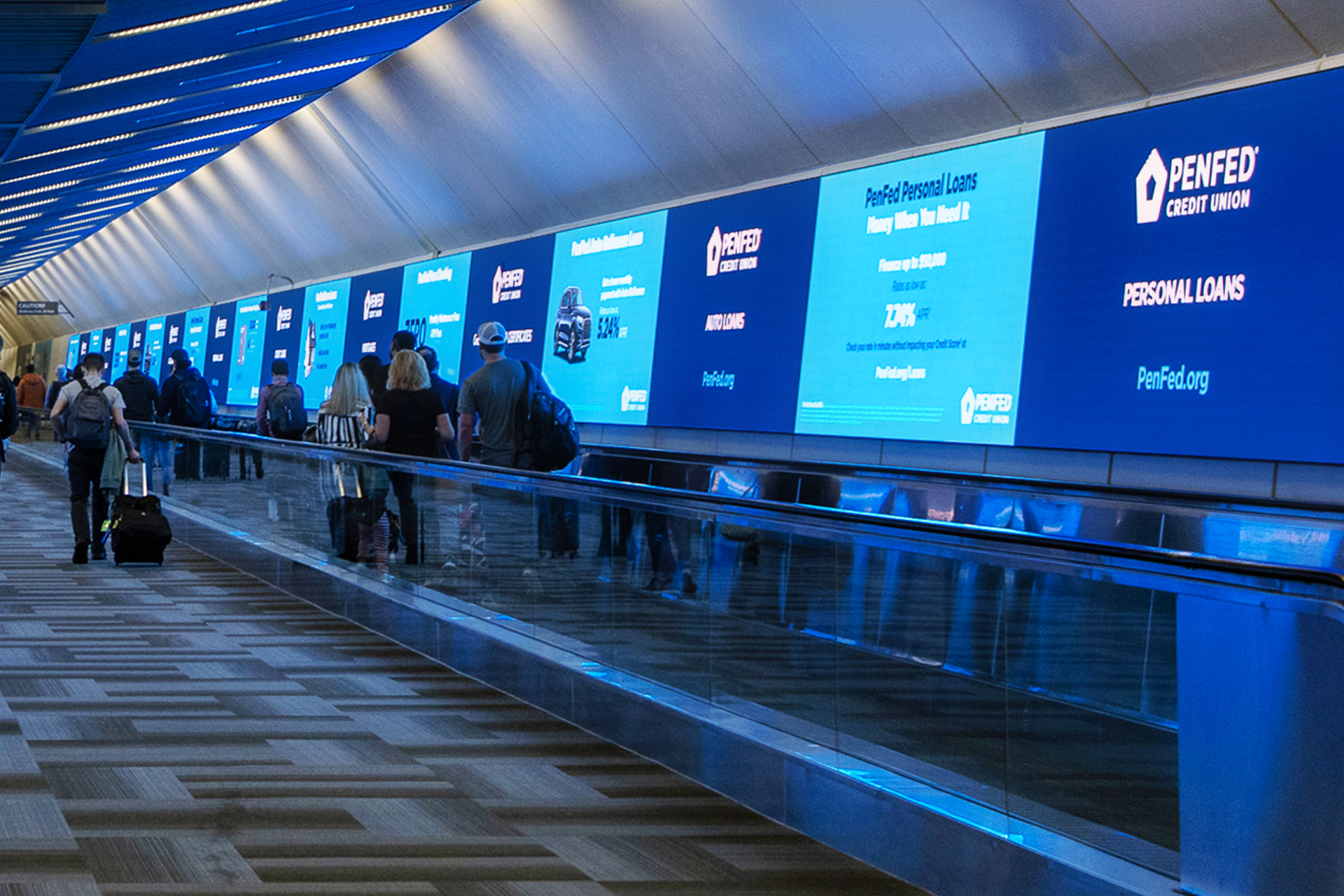 PenFed Tunnel Sponsorship; Digital and Sound – Washington (IAD)