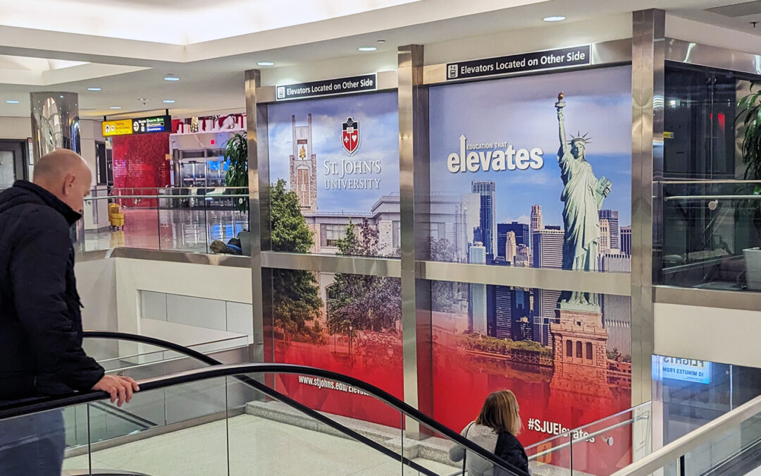 St. John’s University, Elevator Wrap – BWI