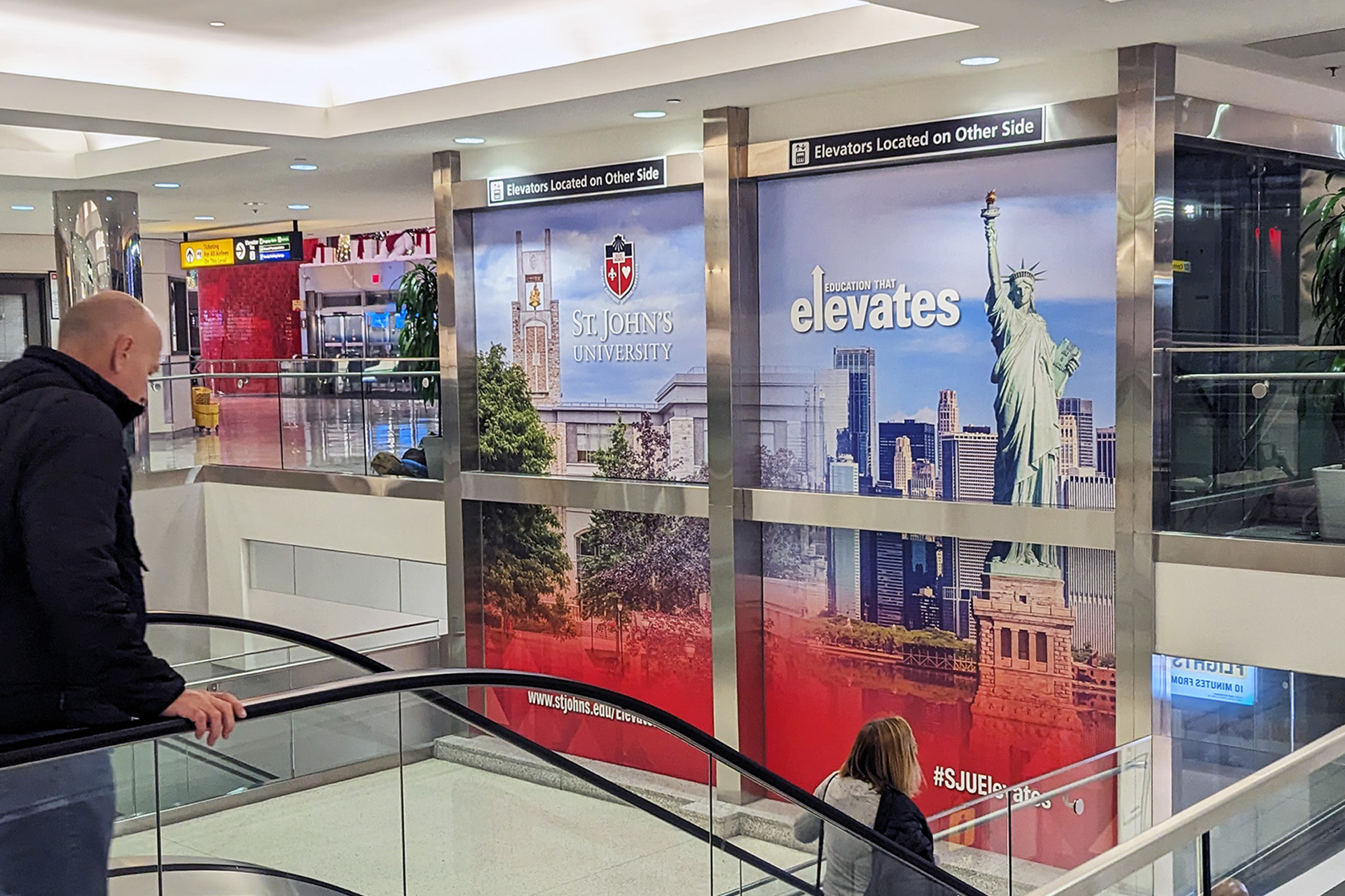St. John’s University, Elevator Wrap – BWI