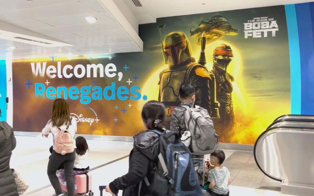 Star Wars, Wall Wrap – JFK