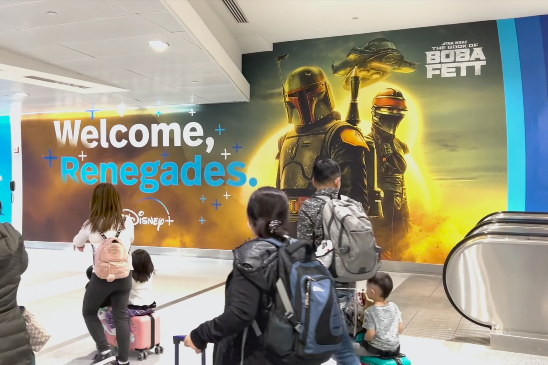 Star Wars, Wall Wrap – JFK