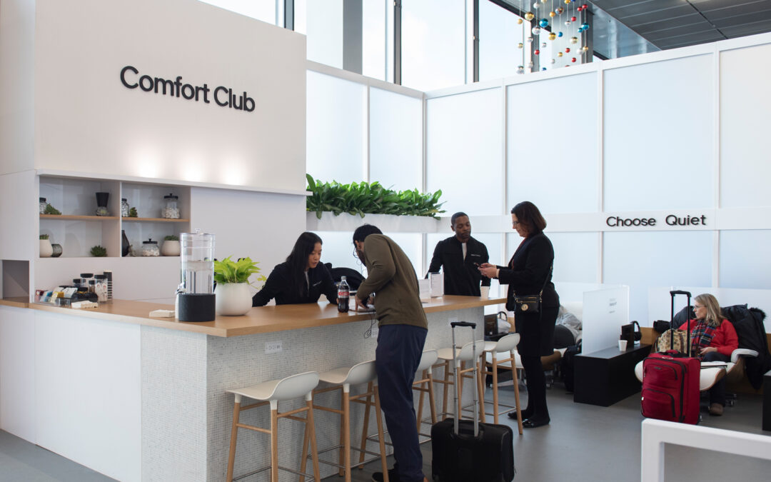 Uber Comfort Lounge, Experiential – ORD